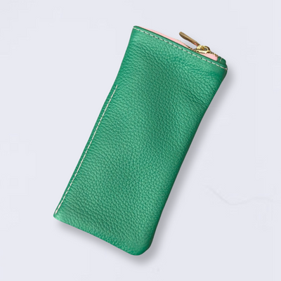 LEATHER MAISEL ELF GREEN/LT PINK/GOLD Ltd.