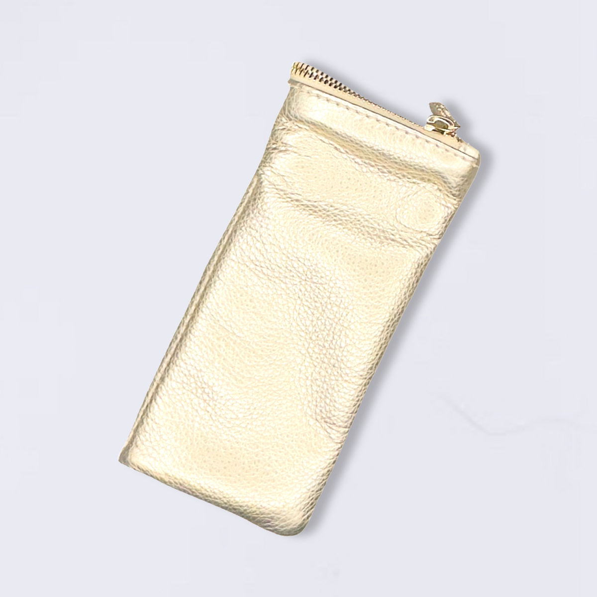 LEATHER METALLIC GOLD