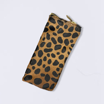 Pony Hair Cheetah Black Lamb Black/Gold
