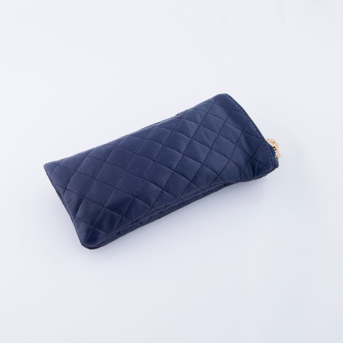 NAVY QUILTED