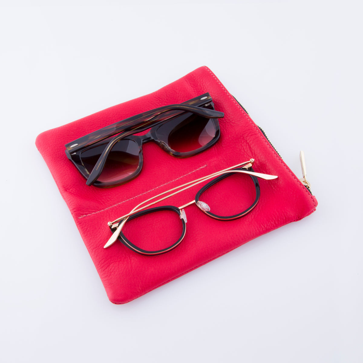 RED LEATHER