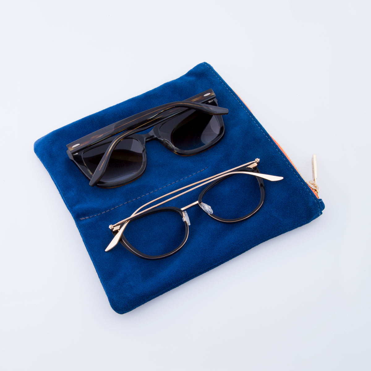 ROYAL BLUE SUEDE