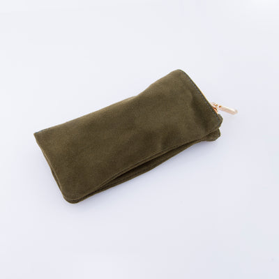 OLIVE GREEN SUEDE