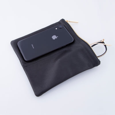 LEATHER MARBELLA BLACK