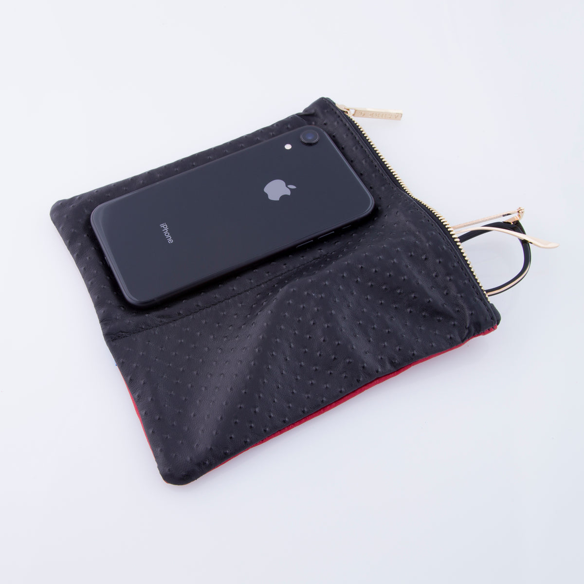 BLACK DOT & RED